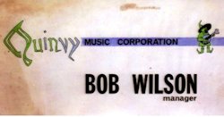 Bob Wilson business card